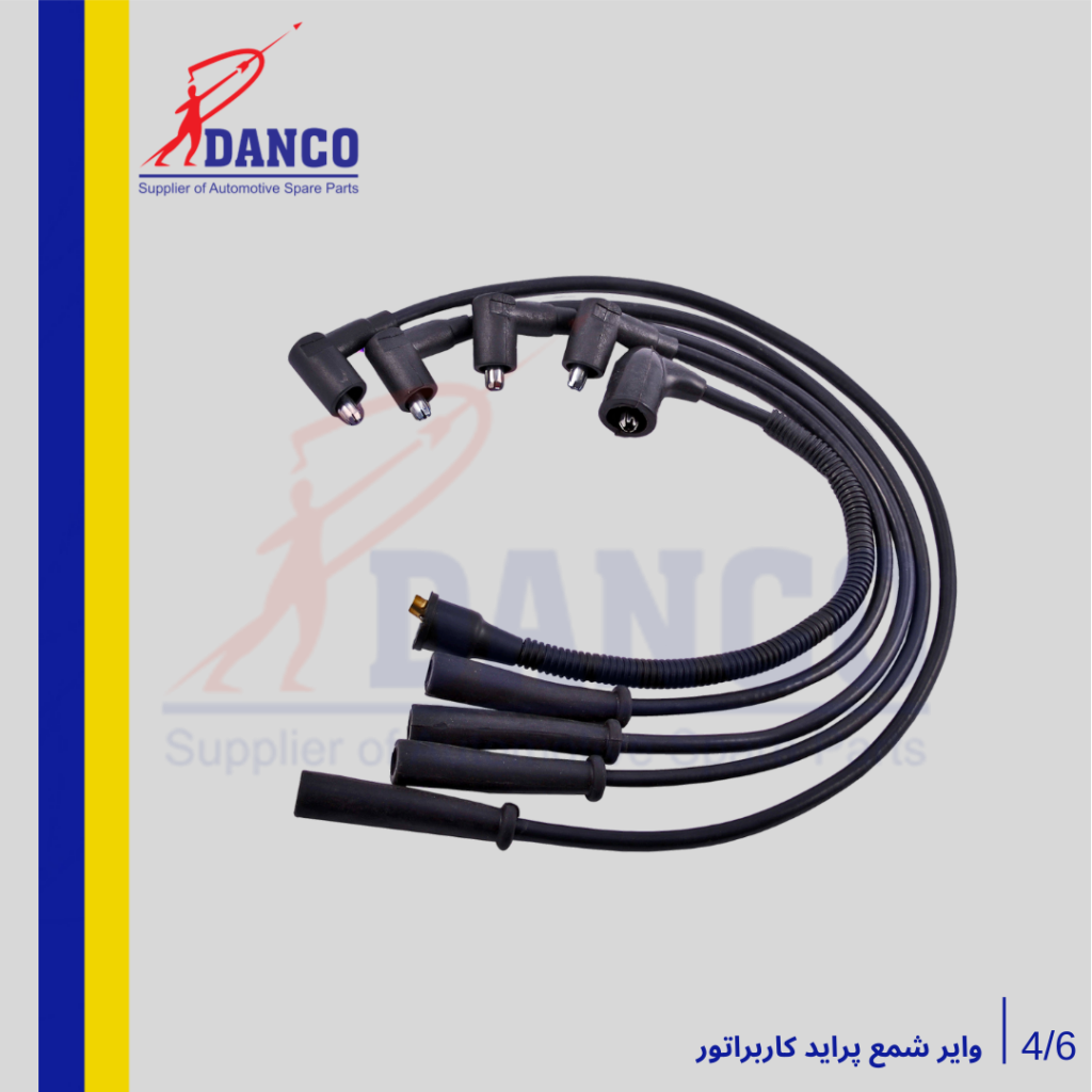 وایر شمع معمولی پراید کاربراتور